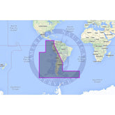 MapMedia C-MAP Wide Vector Chart: WVJSAM500MAP - Costa Rica to Chile to Falklands (Update)